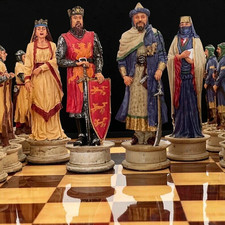 Crusaders Chess Set Handmade