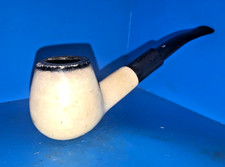 Smoking Pipe Carey Magic Inch Block Meerschaum Estate Pipe VGC