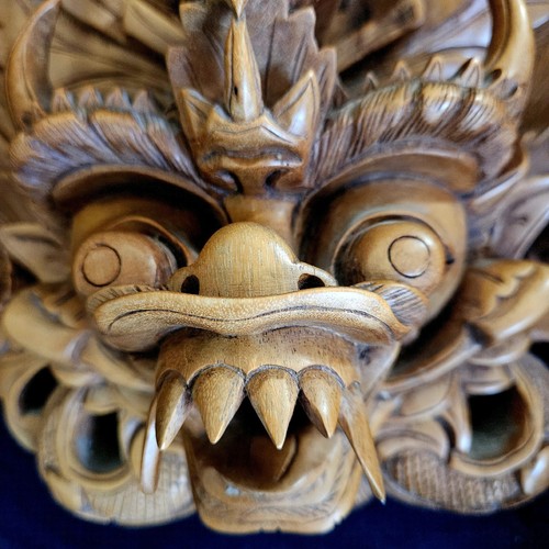 Vintage hand carved balinese - vintage,