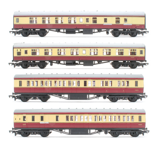 Mainline gauge rake of 4 - 'oo',