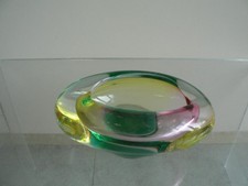 Murano Glass Bowl Dish Ashtray