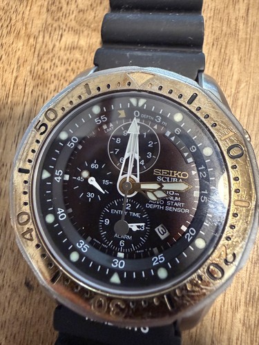 Titanium seiko scuba master - titanium,