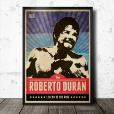 Roberto duran boxing art - boxing,