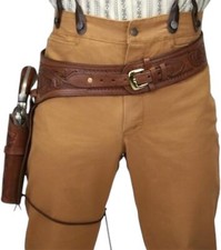 Leather Gun Holster Belt