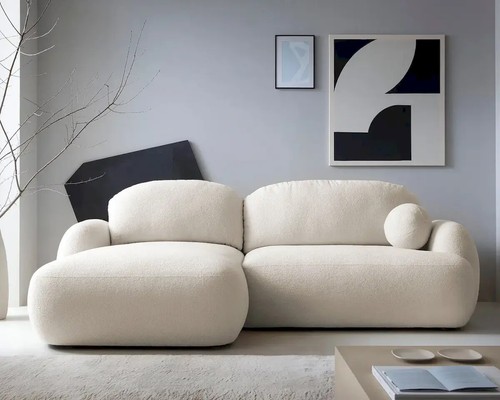 Shaped sofa bed - sofa,