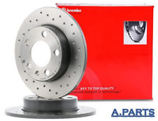 Brembo 2x brake discs drilled