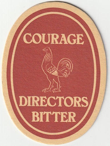 Beer mat courage brewery - mat,