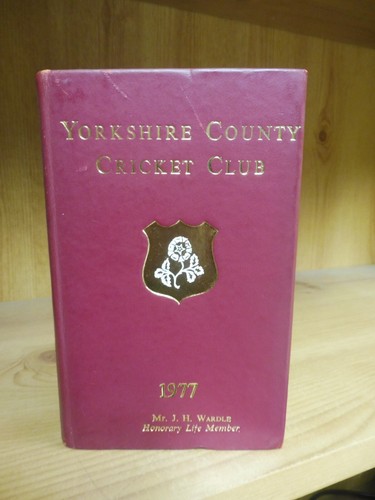 Yorkshire ccc yearbook 1977 - ccc,
