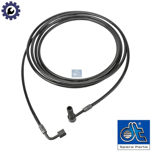 Hose line driver cab tilting - driver,