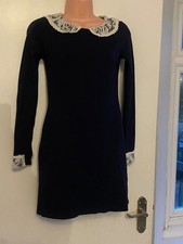 River Island navy blue dress