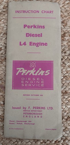 Perkins diesel engine - diesel, l4
