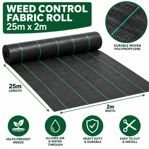 25m weed control - 2m,
