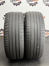 2x 225 45 R18 91/95W MICHELIN PILOT SPORT4 3-4+mm TESTED FREE FITTING 