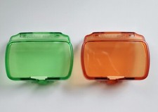 Genuine Nikon SZ-3TN Orange And SZ-3FL Green Flash Filter Set For SB-700.