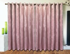 Eyelet Curtains Plush Velvet