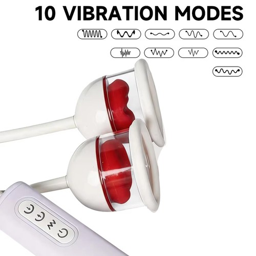 Breast stimulator pump sucking - breast,