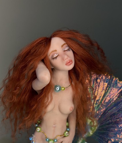 Ooak mermaid betta fish art - ooak,,