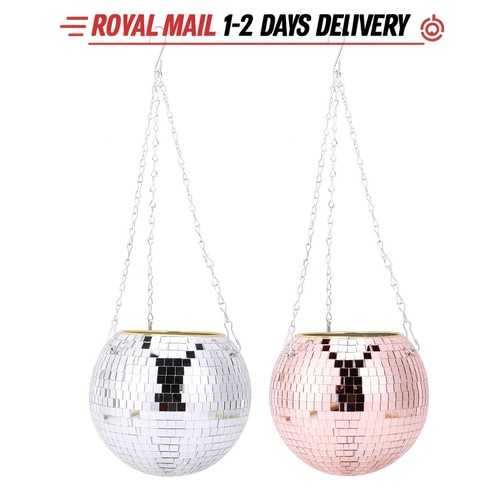Disco ball planter wall - disco,