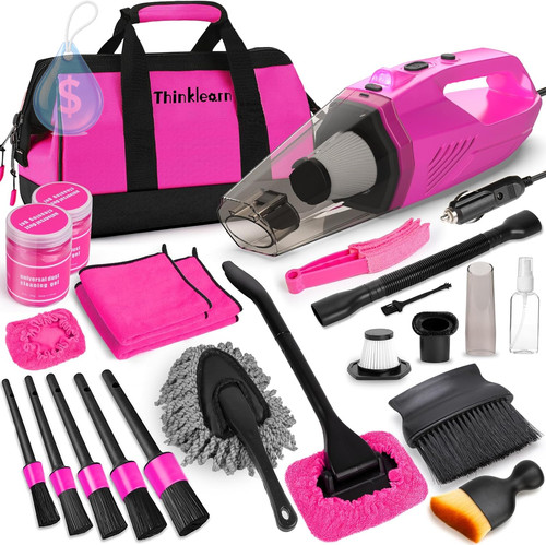 Car cleaning kit with high - car,