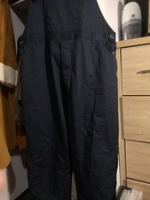 Bib And Brace Fortworkwear 42 Inch Dark Blue New With Pockets