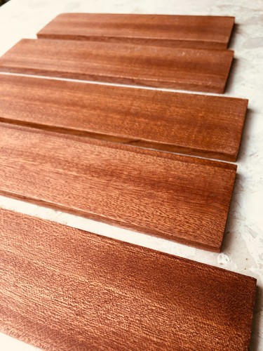 New mahogany thin blanks - new,