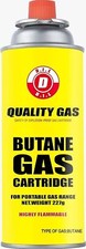 BUTANE GAS BOTTLES CANISTERS