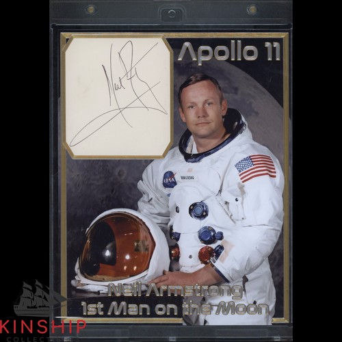 Neil armstrong signed cut - signed, 8x10