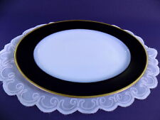 Rosenthal Classic Rose Collection Claudine Oval Platter Cobalt Blue