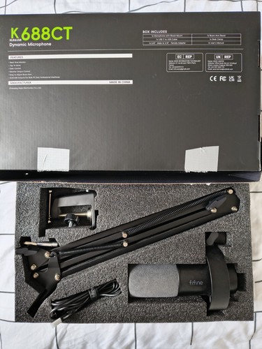 Fifine usb xlr microphone kit - fifine,