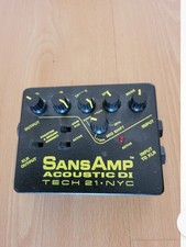 TECH 21 NYC USA SANSAMP ACOUSTIC DI PRE-AMP EQUALIZER from Japan