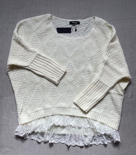 Preppy ivory oversized diamond - preppy,
