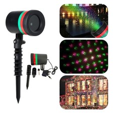 Christmas LED Laser Projector Star Moving Light In/Outdoor Landscape Stage Lamp