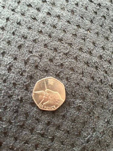 Olympic archery 50p