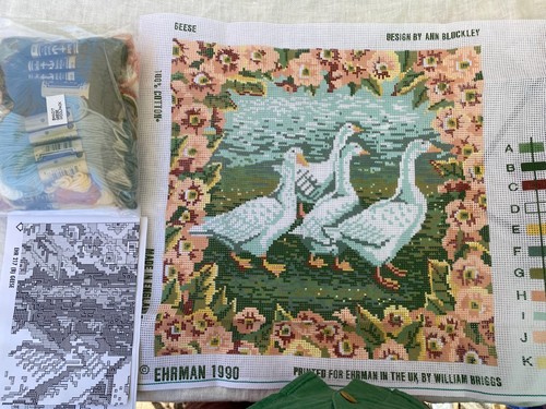 Ehrman tapestry kit geese - ehrman,
