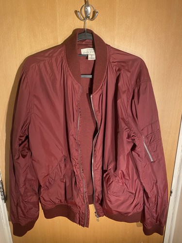 Red bomber jacket - red,