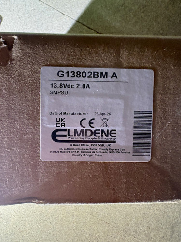 Elmdene enclosed smpsu - enclosed, switch