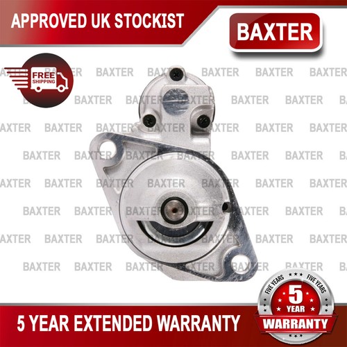 Baxter starter motor - baxter, fits