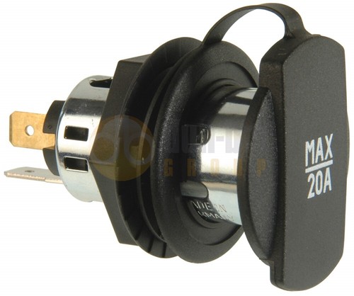 Pro car 20a power socket - 20a,