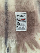 Throw : mohair / wool blend 