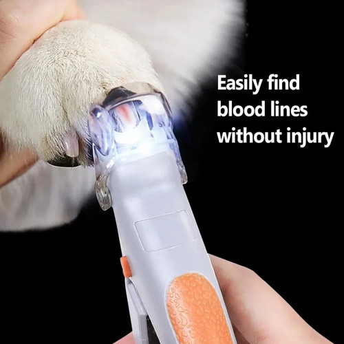 1pc led pet - nail, clipper