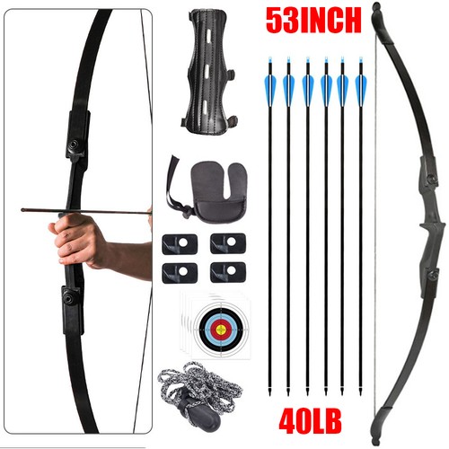Recurve bow 6 - bow&6, arrows
