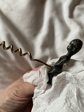 Vintage Metal Novelty Corkscrew