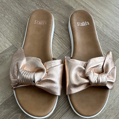 Faith rose gold - faith, bow