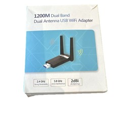 USB 3.0 WiFi Adapter 1200Mbps Dual Band 2.4&5G Wireless Network Dongle Antennas