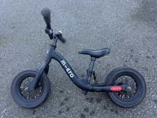 Micro Lightweight Aluminium Black 10" Wheels 2-4 Years Kids Toddler Balance Bike