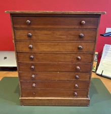 Large Antique 8-Drawer