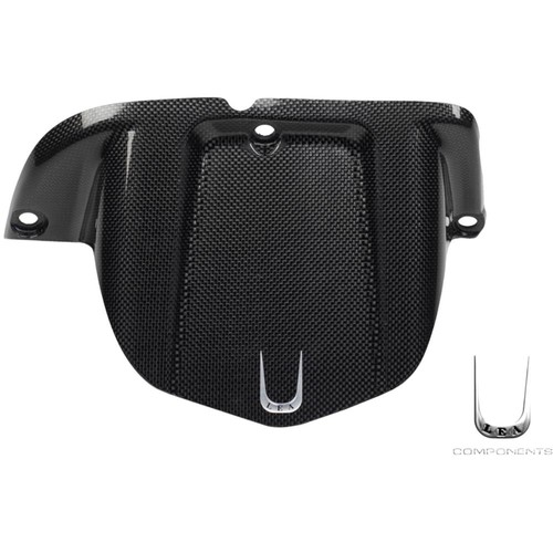 Polished carbon rear fender - polished,