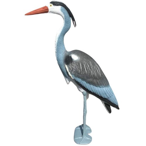 Heron decoy garden ornament - decoy, &