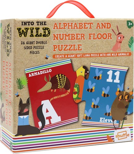 Shuffle wild alphabet - wild-alphabet, &