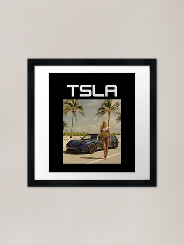 Tesla humanoid robot art